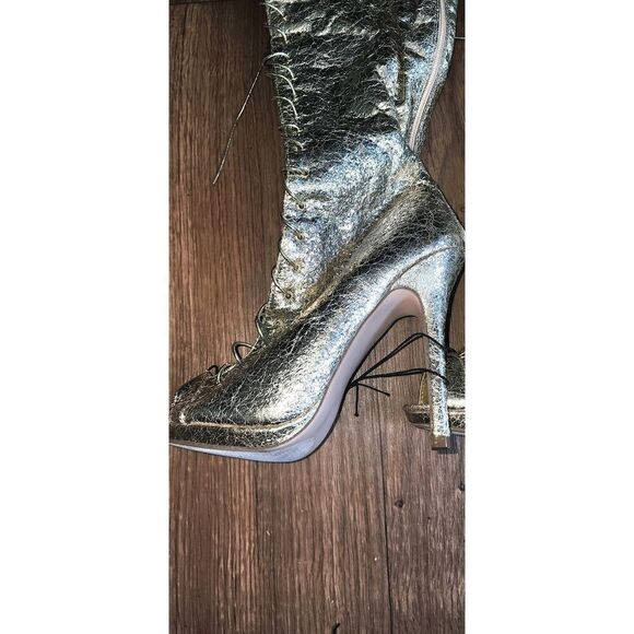 Jubilee Thigh High Boots - Picture 2 of 7